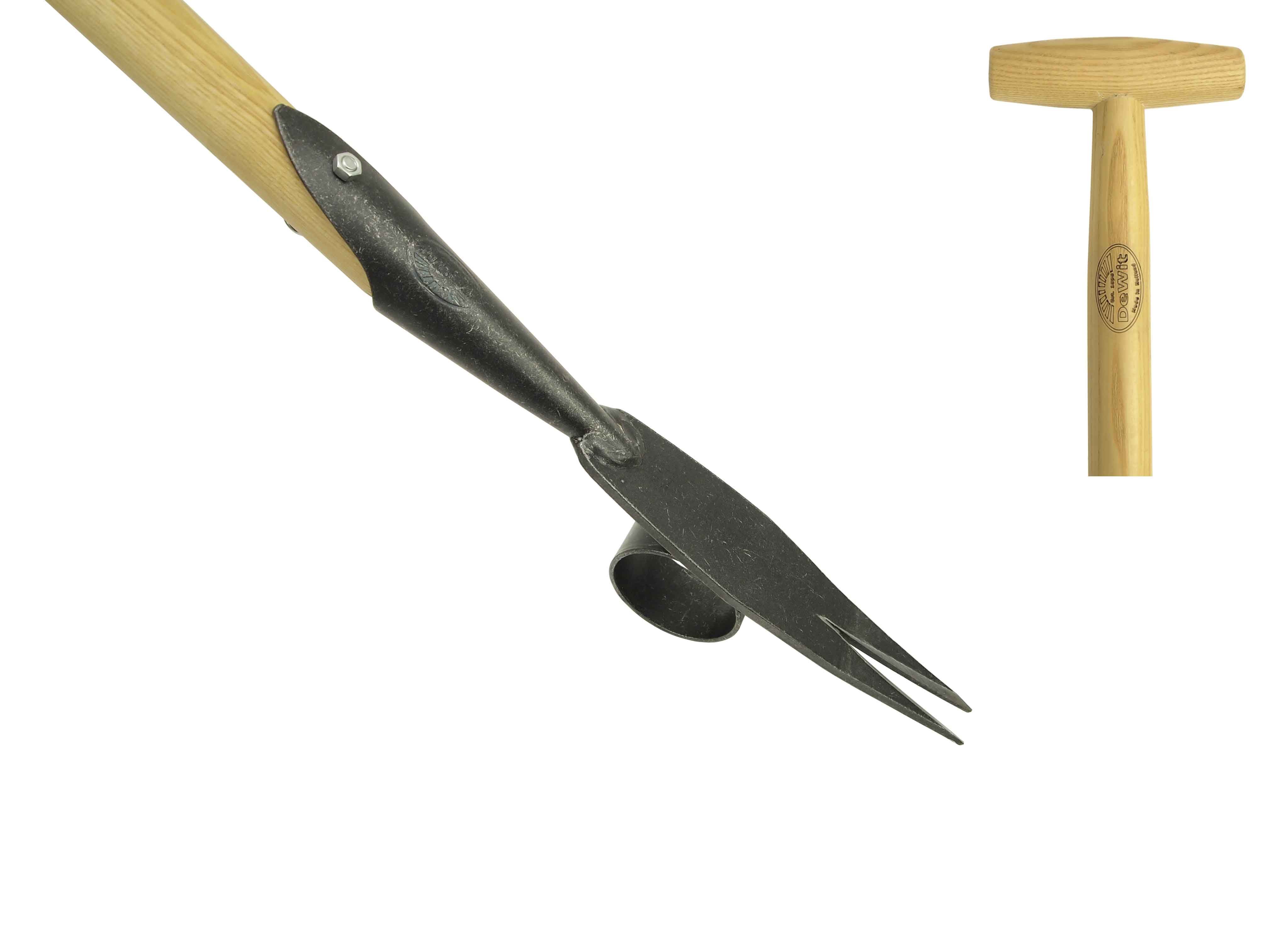 Thistle weeder with 8cm T-handle